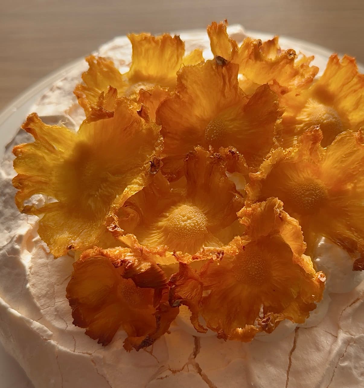 Tropikalne ciasto z bezą