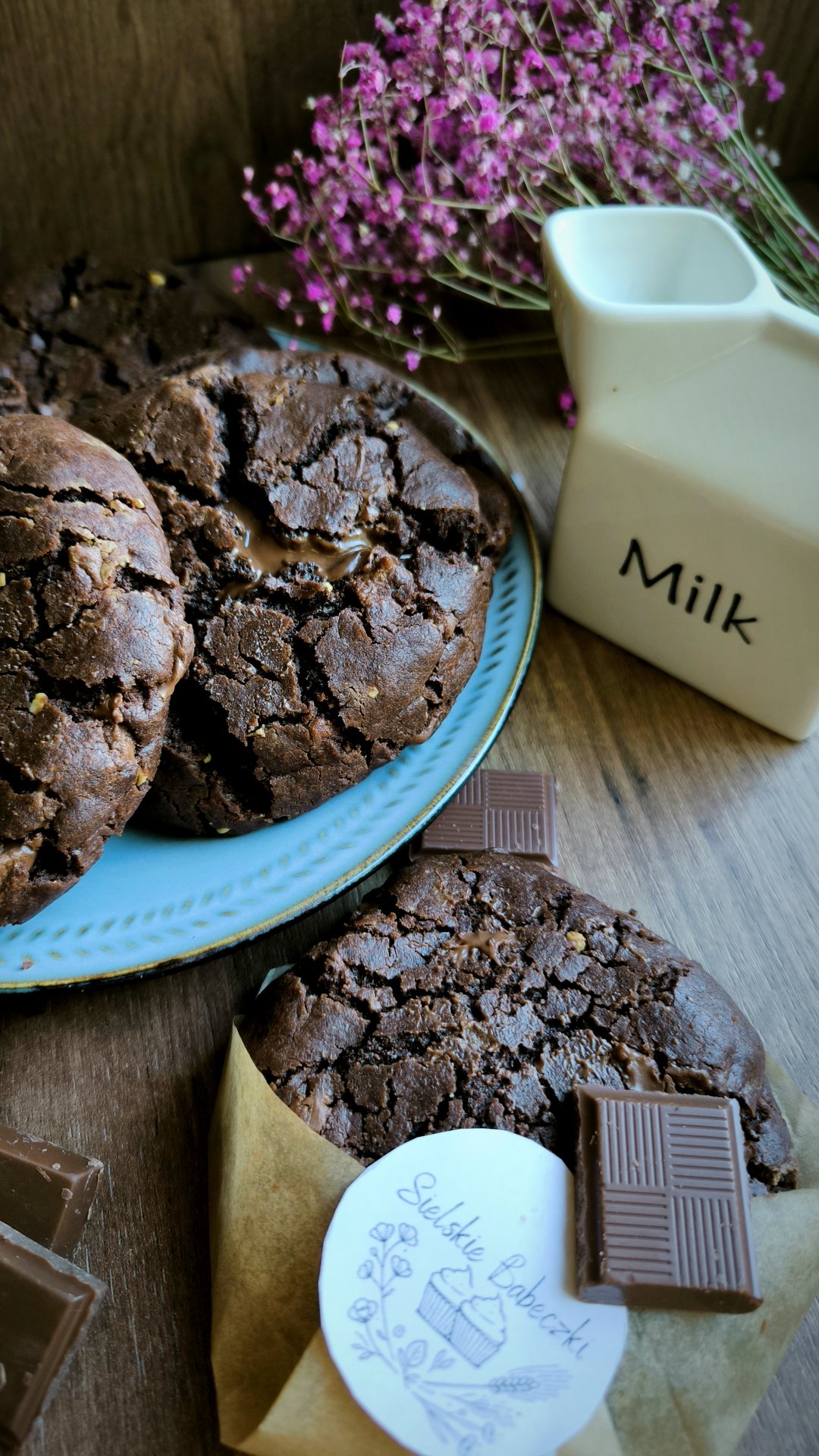 Cookiesy czekoladowe